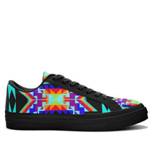 Load image into Gallery viewer, Fancy Bustle Aapisi Low Top Canvas Shoes Black Sole aapisi Herman 
