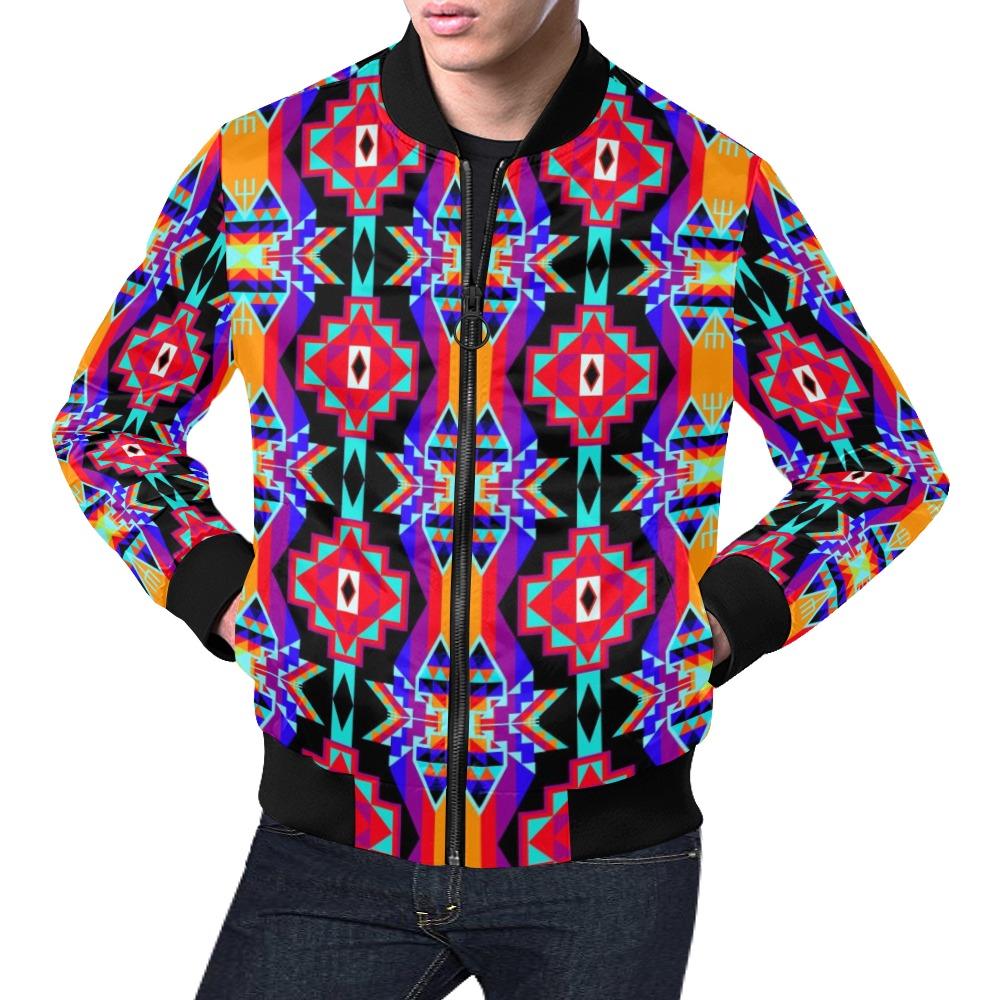 Fancy Bustle All Over Print Bomber Jacket for Men (Model H19) All Over Print Bomber Jacket for Men (H19) e-joyer 