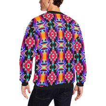 Load image into Gallery viewer, Fancy Bustle All Over Print Crewneck Sweatshirt for Men (Model H18) shirt e-joyer 
