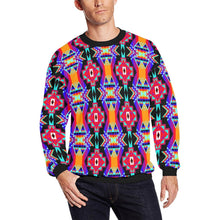 Load image into Gallery viewer, Fancy Bustle All Over Print Crewneck Sweatshirt for Men (Model H18) shirt e-joyer 
