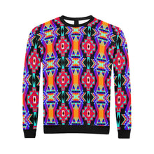 Load image into Gallery viewer, Fancy Bustle All Over Print Crewneck Sweatshirt for Men (Model H18) shirt e-joyer 
