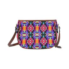 Load image into Gallery viewer, Fancy Bustle Saddle Bag/Small (Model 1649) Full Customization bag e-joyer 
