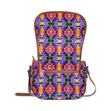 Load image into Gallery viewer, Fancy Bustle Saddle Bag/Small (Model 1649) Full Customization bag e-joyer 
