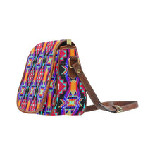 Load image into Gallery viewer, Fancy Bustle Saddle Bag/Small (Model 1649) Full Customization bag e-joyer 
