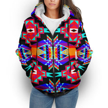 Load image into Gallery viewer, Fancy Bustle Sherpa Hoodie hoodie Herman 
