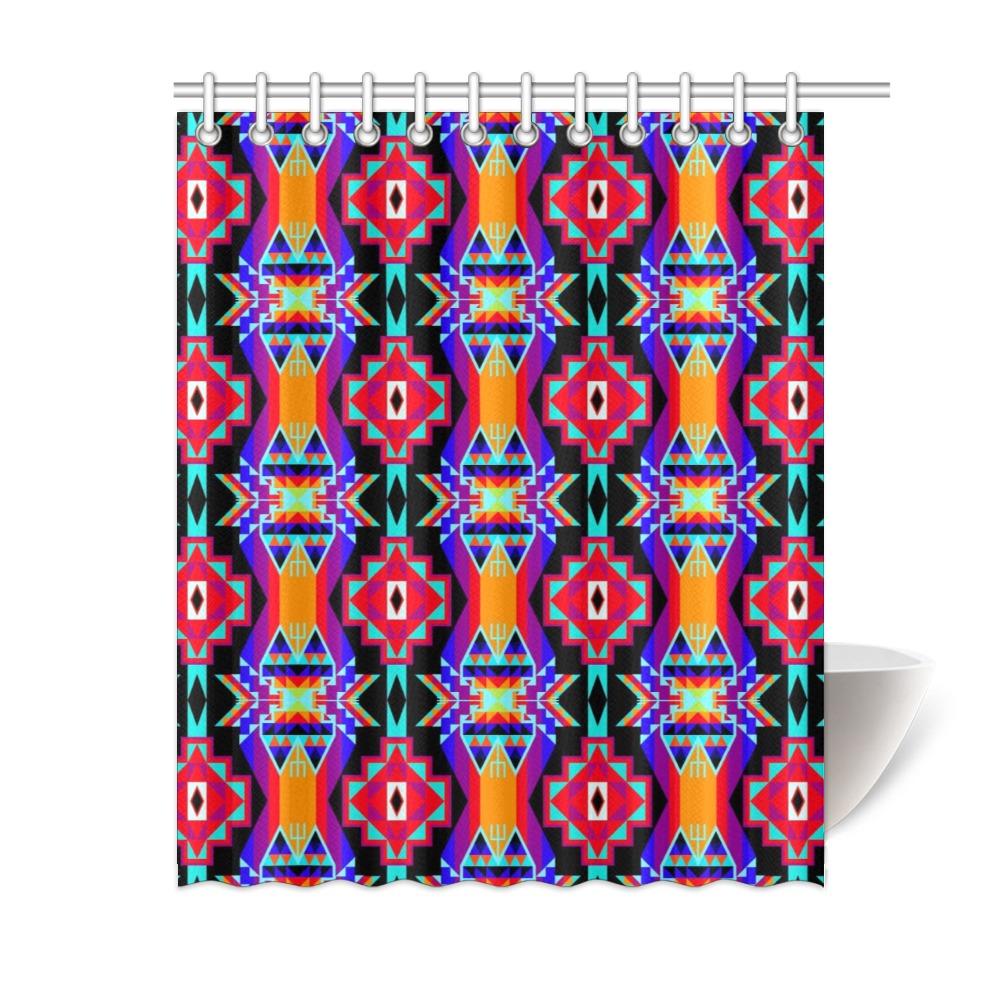 Fancy Bustle Shower Curtain 60