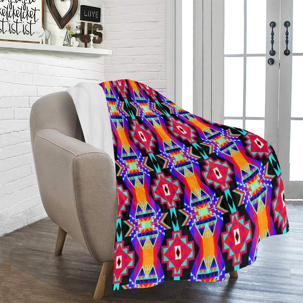 Fancy Bustle Ultra-Soft Micro Fleece Blanket 50"x60" Ultra-Soft Blanket 50''x60'' e-joyer 