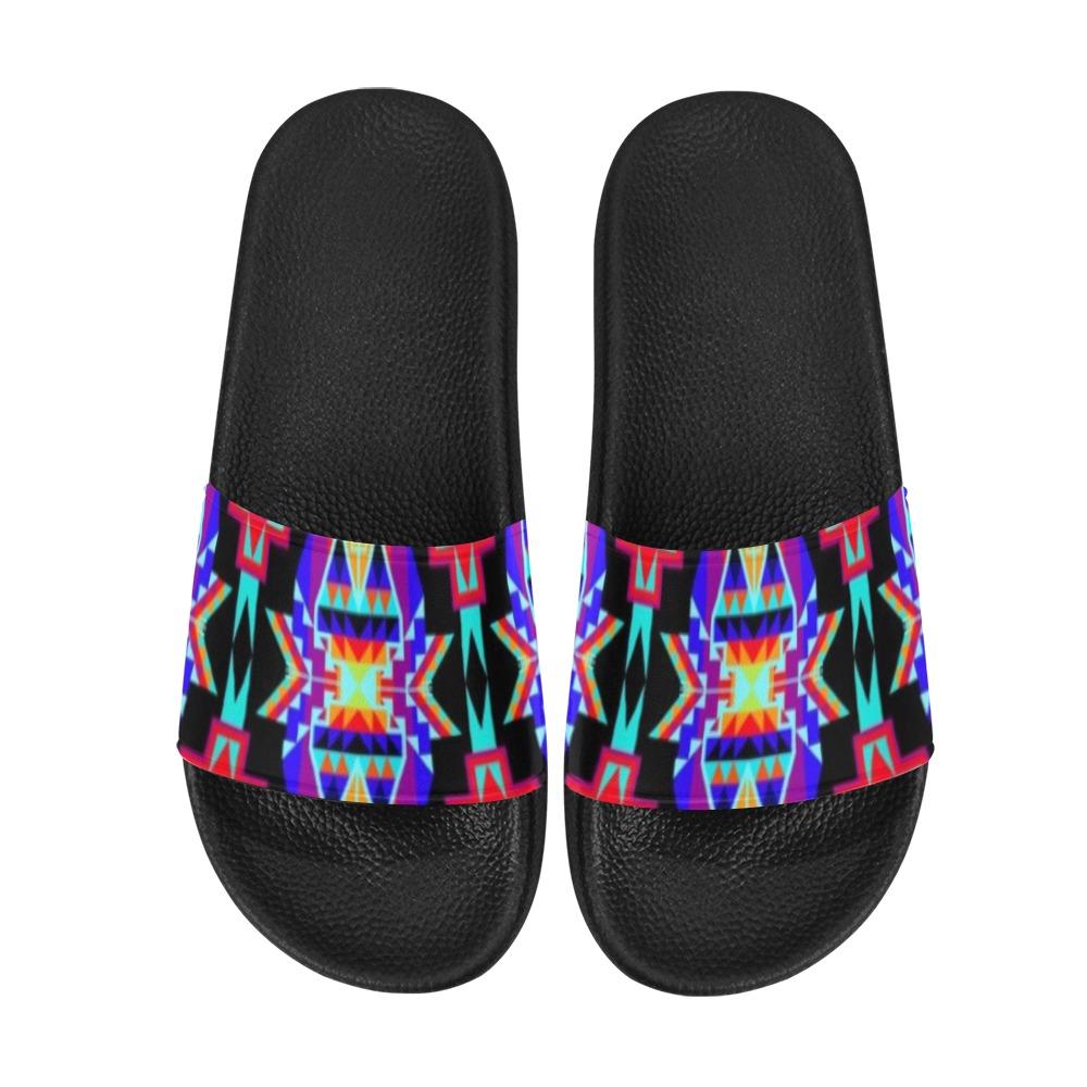 Fancy Bustle Women's Slide Sandals (Model 057) Women's Slide Sandals (057) e-joyer 