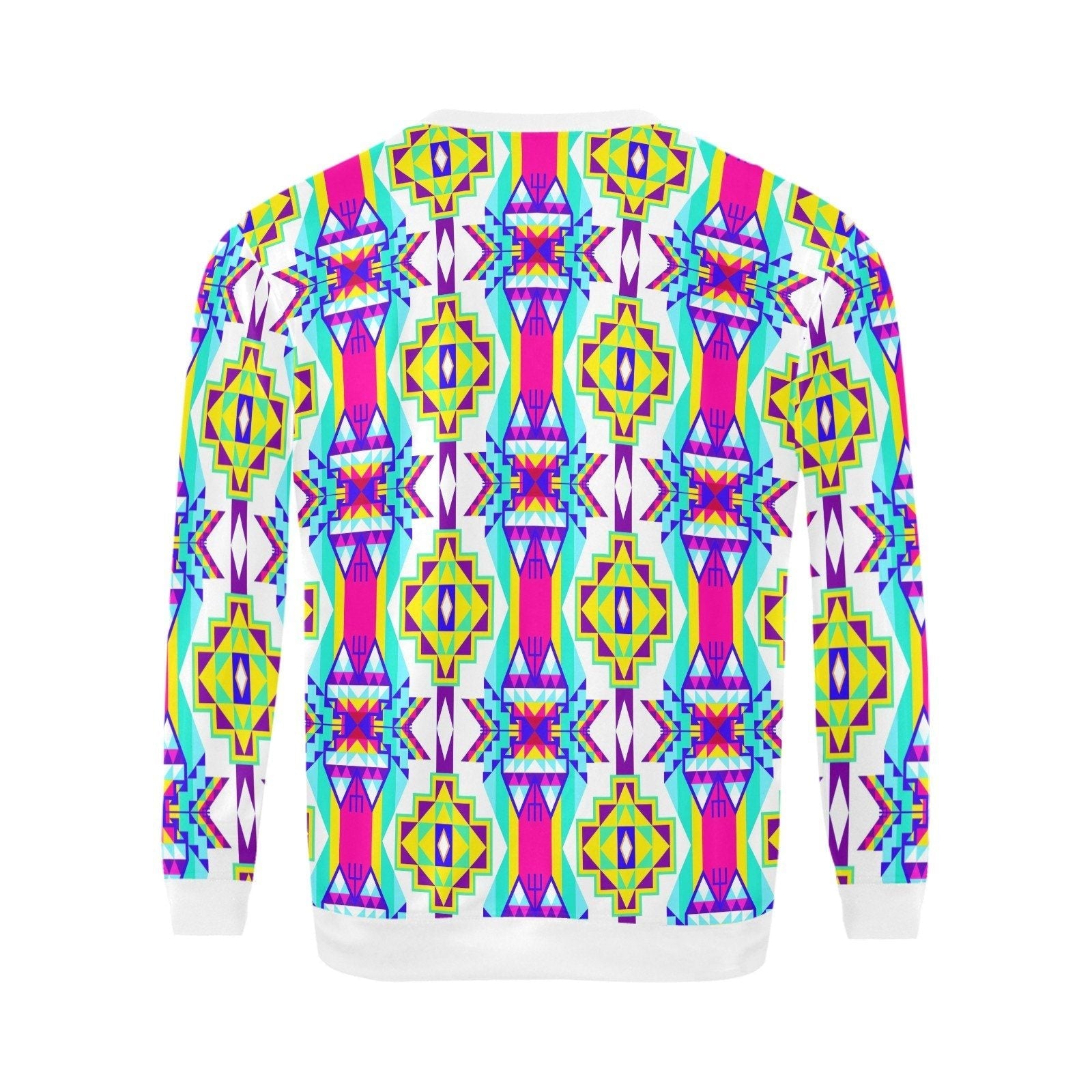 Fancy Champion All Over Print Crewneck Sweatshirt for Men (Model H18) shirt e-joyer 