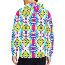 Load image into Gallery viewer, Fancy Champion All Over Print Full Zip Hoodie for Men (Model H14) All Over Print Full Zip Hoodie for Men (H14) e-joyer 
