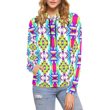 Load image into Gallery viewer, Fancy Champion All Over Print Hoodie for Women (USA Size) (Model H13) All Over Print Hoodie for Women (H13) e-joyer 
