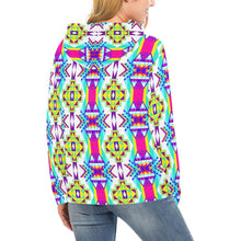 Load image into Gallery viewer, Fancy Champion All Over Print Hoodie for Women (USA Size) (Model H13) All Over Print Hoodie for Women (H13) e-joyer 
