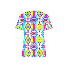 Load image into Gallery viewer, Fancy Champion All Over Print Scrub Top Scrub Top e-joyer 
