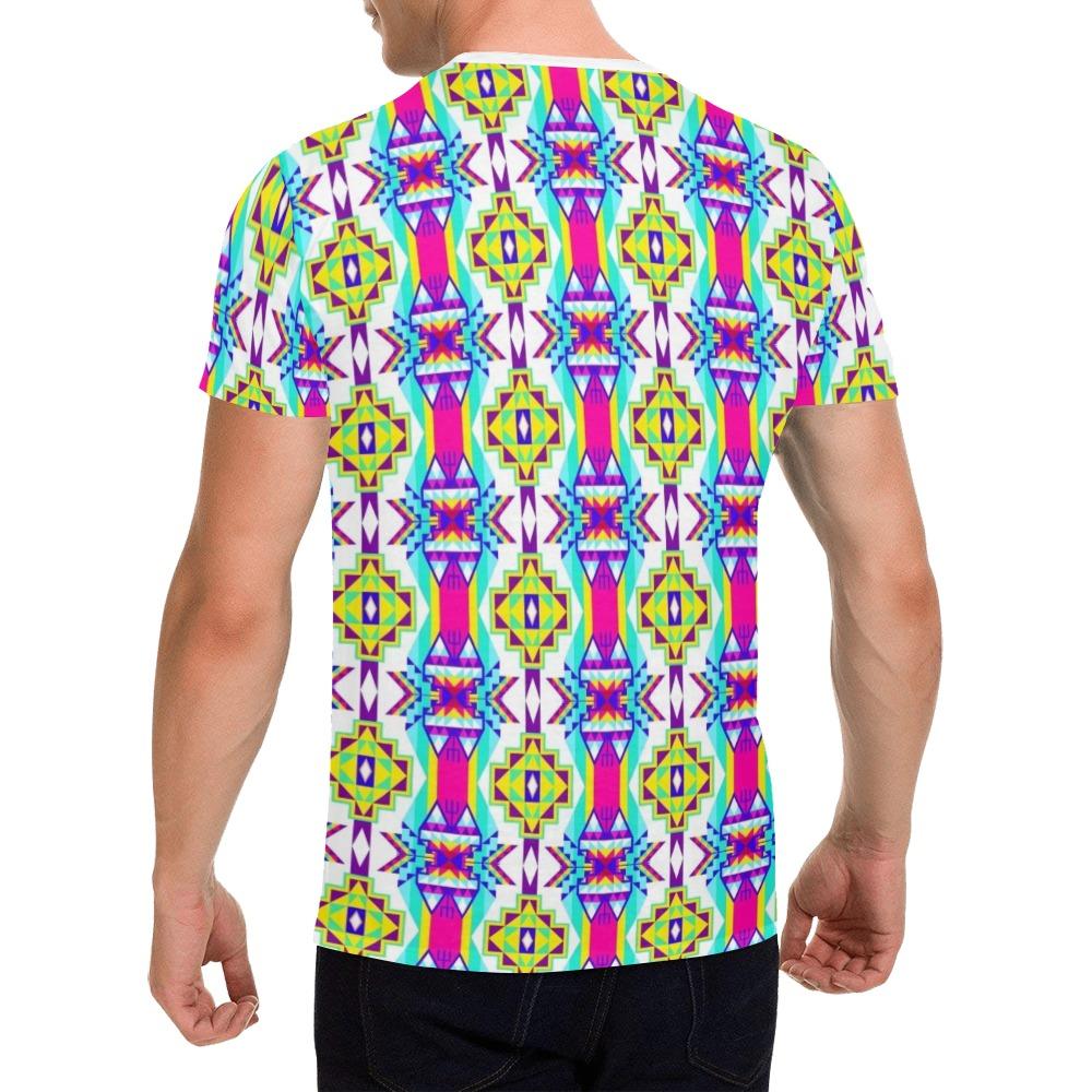 Fancy Champion All Over Print T-Shirt for Men (USA Size) (Model T40) All Over Print T-Shirt for Men (T40) e-joyer 