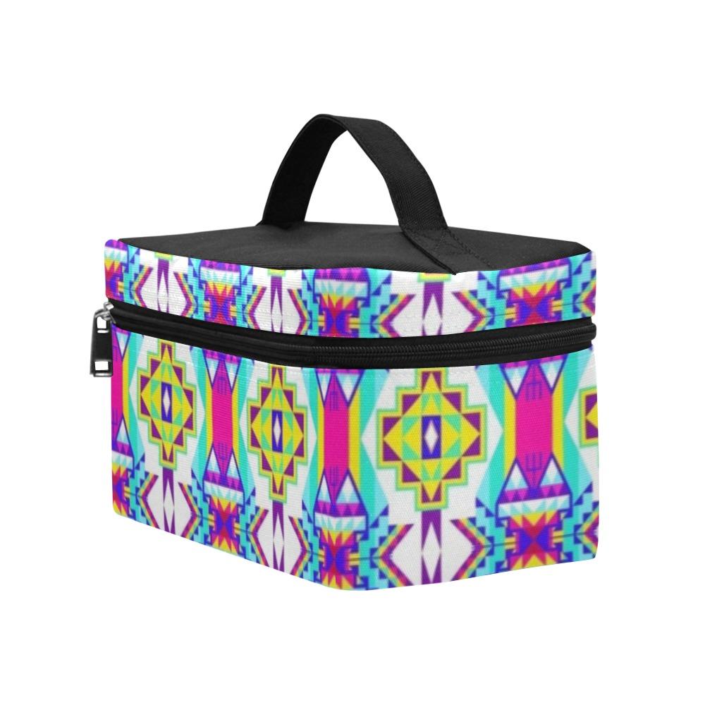 Fancy Champion Cosmetic Bag/Large (Model 1658) Cosmetic Bag e-joyer 