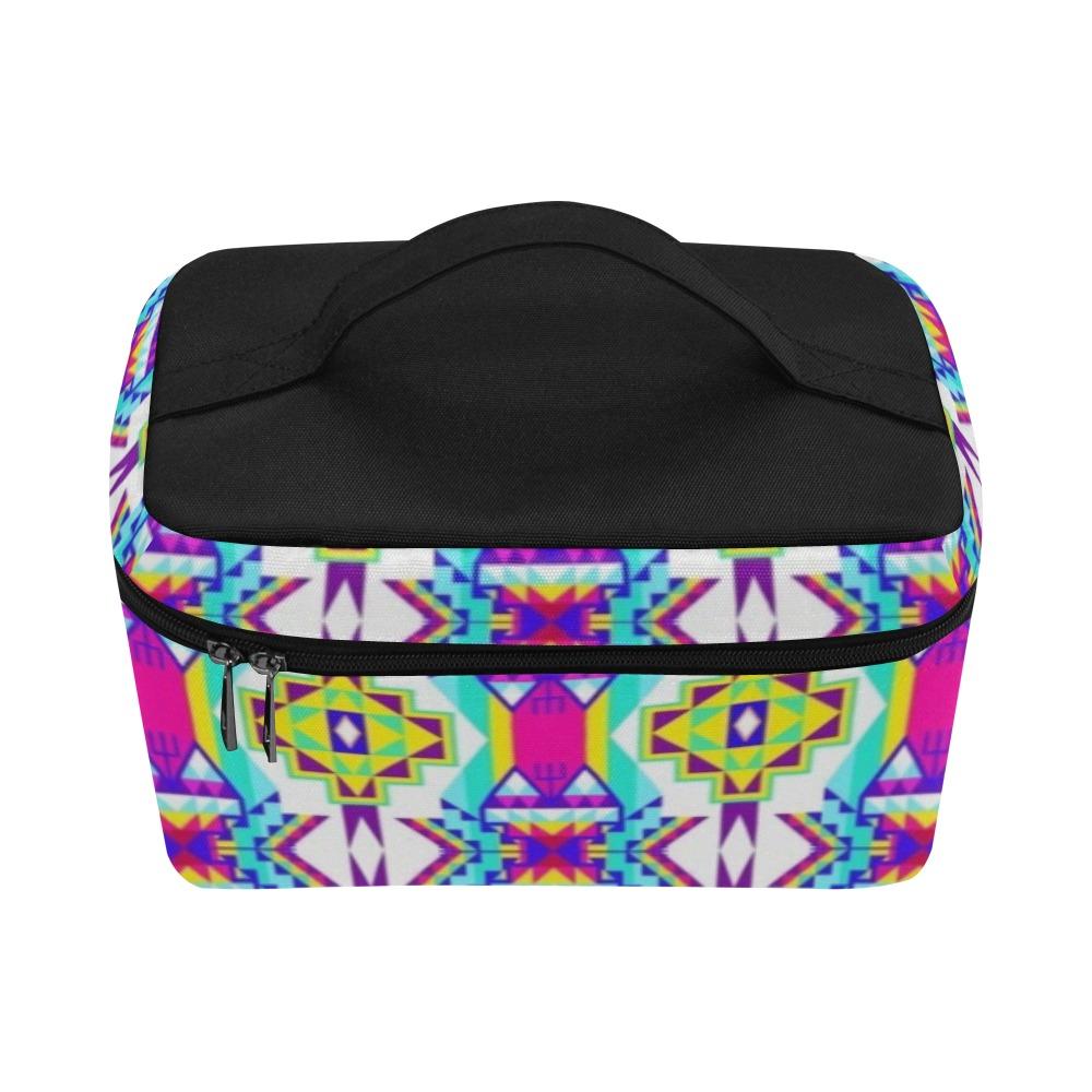 Fancy Champion Cosmetic Bag/Large (Model 1658) Cosmetic Bag e-joyer 