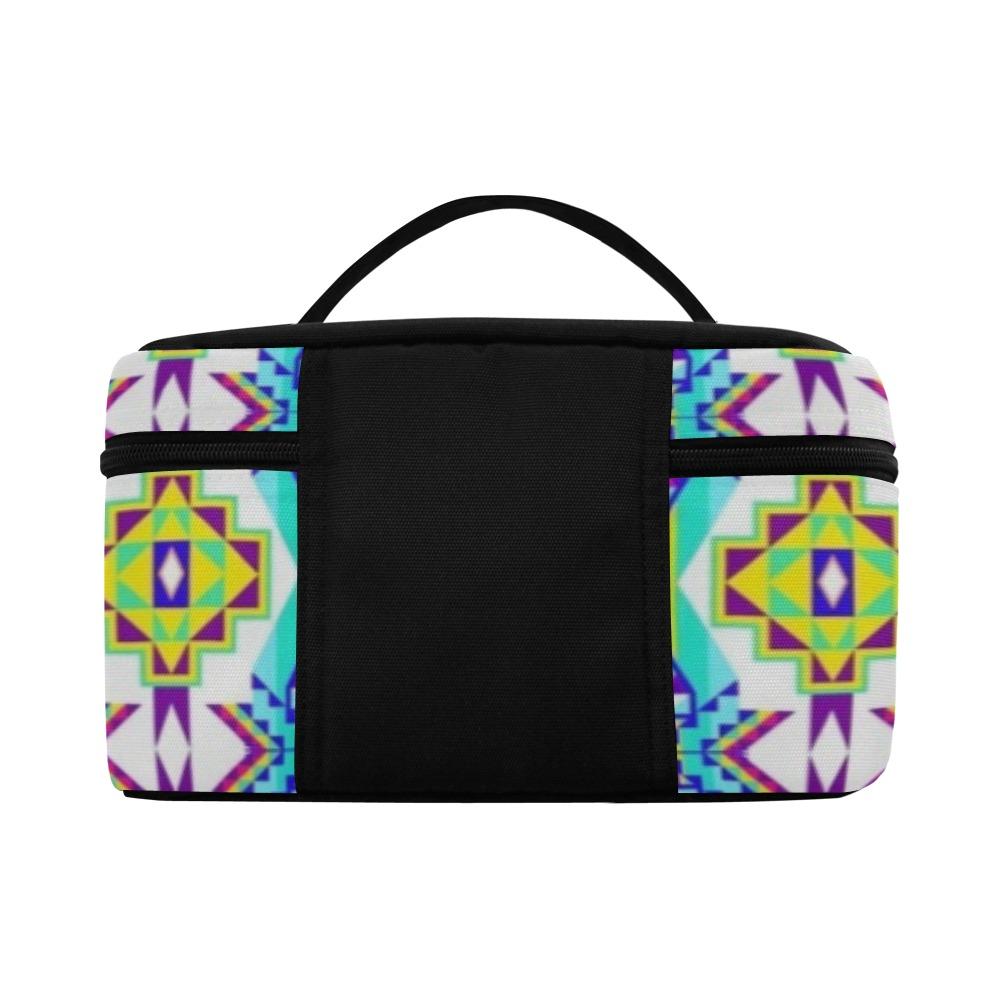 Fancy Champion Cosmetic Bag/Large (Model 1658) Cosmetic Bag e-joyer 