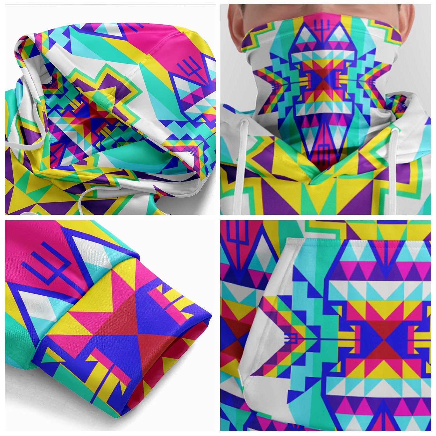 Fancy Champion Hoodie with Face Cover 49 Dzine 