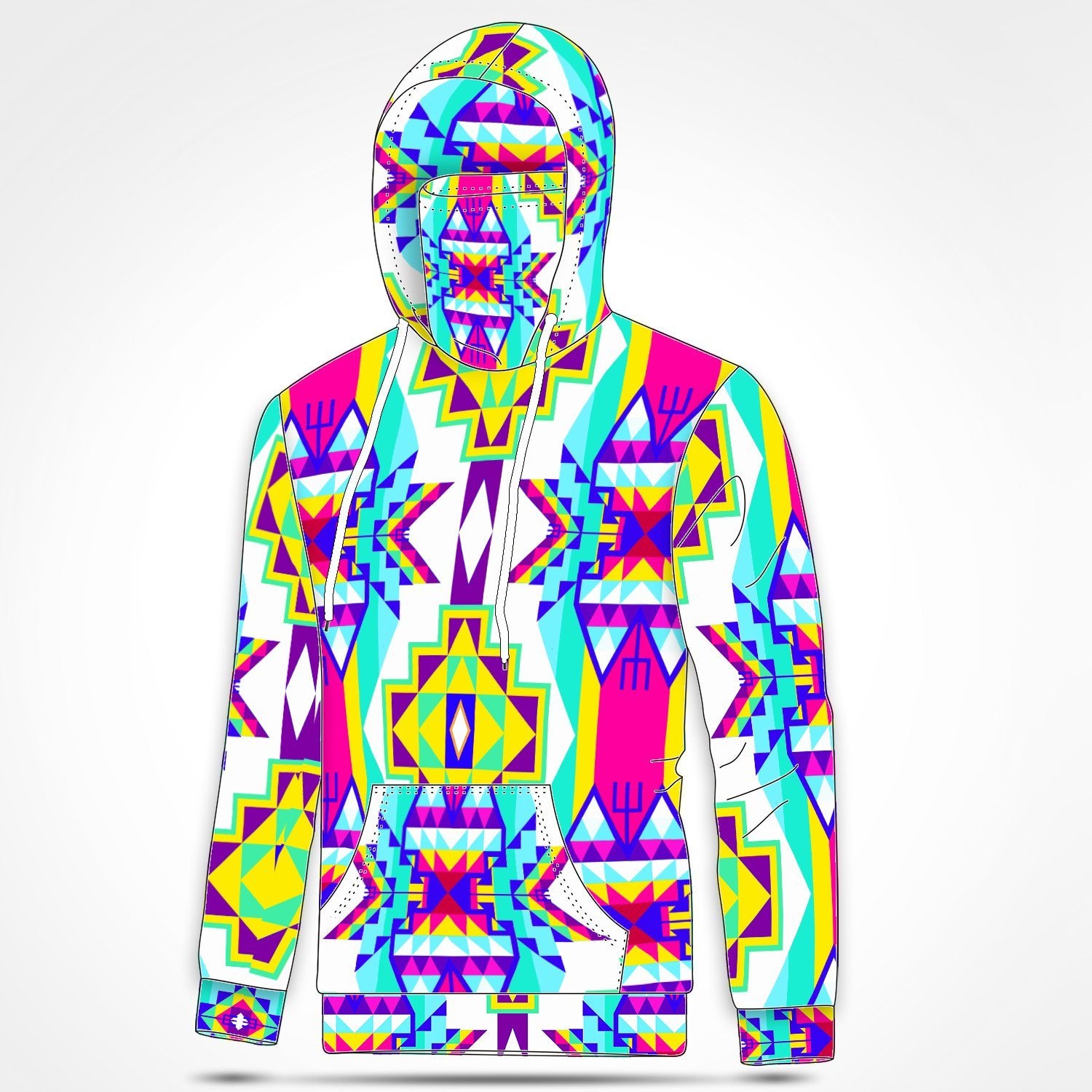 Fancy Champion Hoodie with Face Cover 49 Dzine 