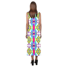 Load image into Gallery viewer, Fancy Champion Phaedra Sleeveless Open Fork Long Dress (Model D08) dress e-joyer 
