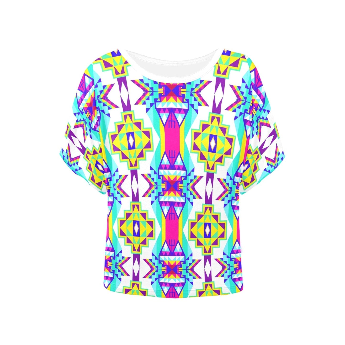 Fancy Champion Women's Batwing-Sleeved Blouse T shirt (Model T44) Women's Batwing-Sleeved Blouse T shirt (T44) e-joyer 