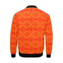 Load image into Gallery viewer, Fancy Orange All Over Print Bomber Jacket for Men (Model H19) All Over Print Bomber Jacket for Men (H19) e-joyer 
