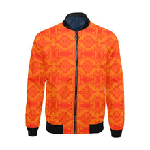 Load image into Gallery viewer, Fancy Orange All Over Print Bomber Jacket for Men (Model H19) All Over Print Bomber Jacket for Men (H19) e-joyer 
