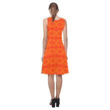 Load image into Gallery viewer, Fancy Orange Atalanta Sundress (Model D04) Atalanta Sundress (D04) e-joyer 
