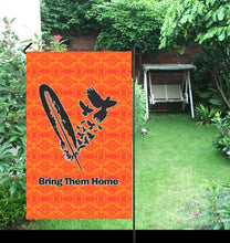 Load image into Gallery viewer, Fancy Orange - Bring Them Home Feather with Doves Garden Flag 36&#39;&#39;x60&#39;&#39; (Two Sides Printing) Garden Flag 36‘’x60‘’ (Two Sides) e-joyer 
