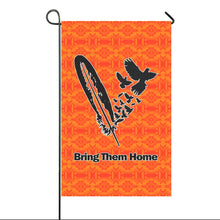 Load image into Gallery viewer, Fancy Orange - Bring Them Home Feather with Doves Garden Flag 36&#39;&#39;x60&#39;&#39; (Two Sides Printing) Garden Flag 36‘’x60‘’ (Two Sides) e-joyer 
