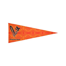 Load image into Gallery viewer, Fancy Orange Bring Them Home Trigonal Garden Flag 30&quot;x12&quot; Trigonal Garden Flag 30&quot;x12&quot; e-joyer 
