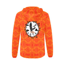 Load image into Gallery viewer, Fancy Orange Carrying Their Prayers All Over Print Full Zip Hoodie for Women (Model H14) All Over Print Full Zip Hoodie for Women (H14) e-joyer 
