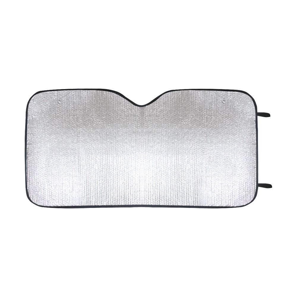 Fancy Orange Carrying Their Prayers Car Sun Shade 55"x30" Car Sun Shade e-joyer 