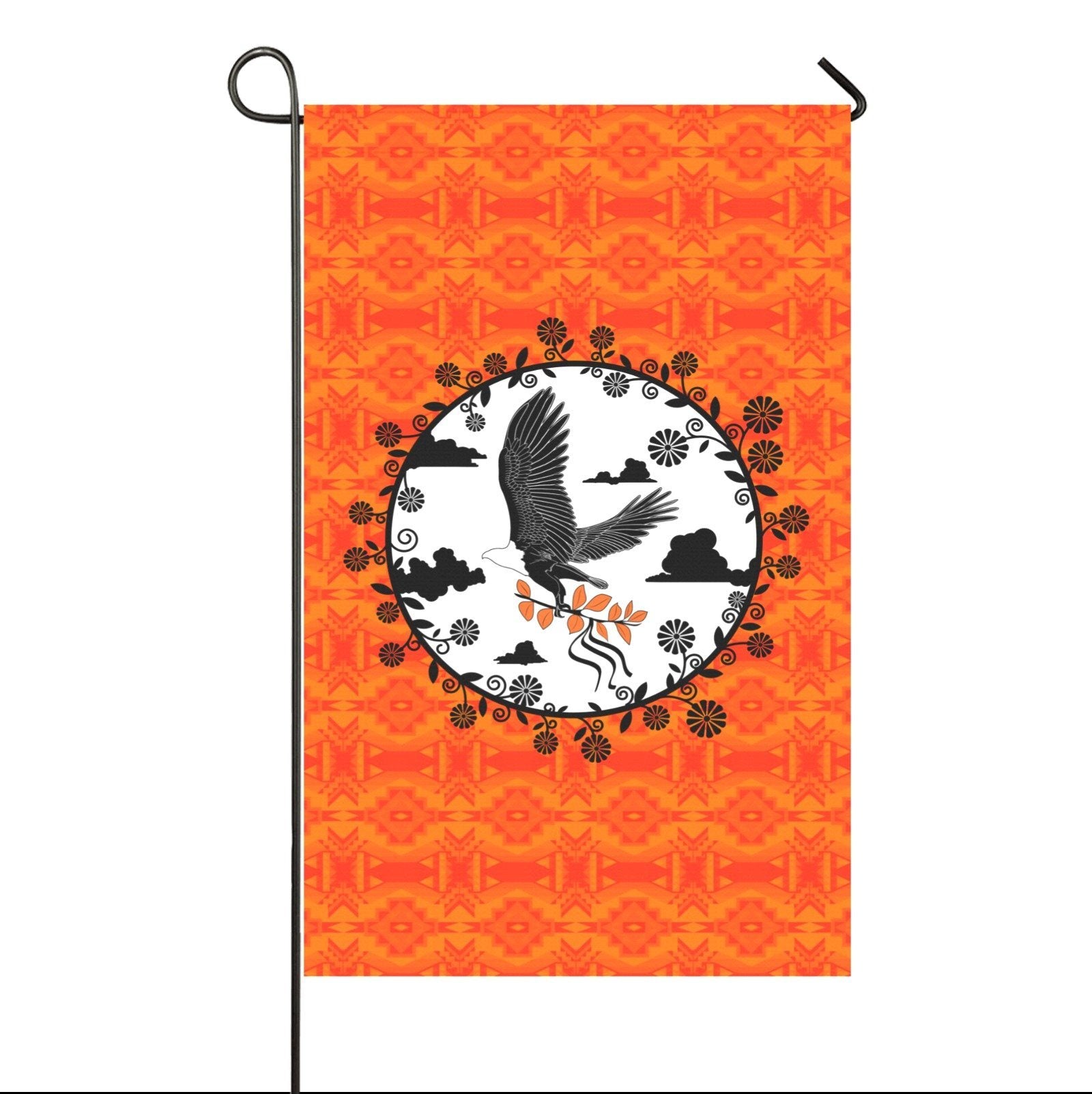 Fancy Orange - Carrying Their Prayers Garden Flag 36''x60'' (Two Sides Printing) Garden Flag 36‘’x60‘’ (Two Sides) e-joyer 