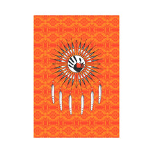 Load image into Gallery viewer, Fancy Orange - Feather Directions Garden Flag 28&#39;&#39;x40&#39;&#39; (Two Sides Printing) Garden Flag 28‘’x40‘’ (Two Sides) e-joyer 
