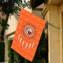 Load image into Gallery viewer, Fancy Orange - Feather Directions Garden Flag 36&#39;&#39;x60&#39;&#39; (Two Sides Printing) Garden Flag 36‘’x60‘’ (Two Sides) e-joyer 
