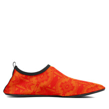 Load image into Gallery viewer, Fancy Orange Sockamoccs Slip On Shoes Herman 
