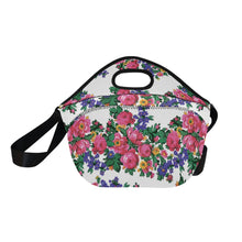 Load image into Gallery viewer, Kokum&#39;s Revenge White Neoprene Lunch Bag/Large
