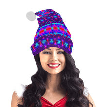 Load image into Gallery viewer, Vision of Peace Santa Hat
