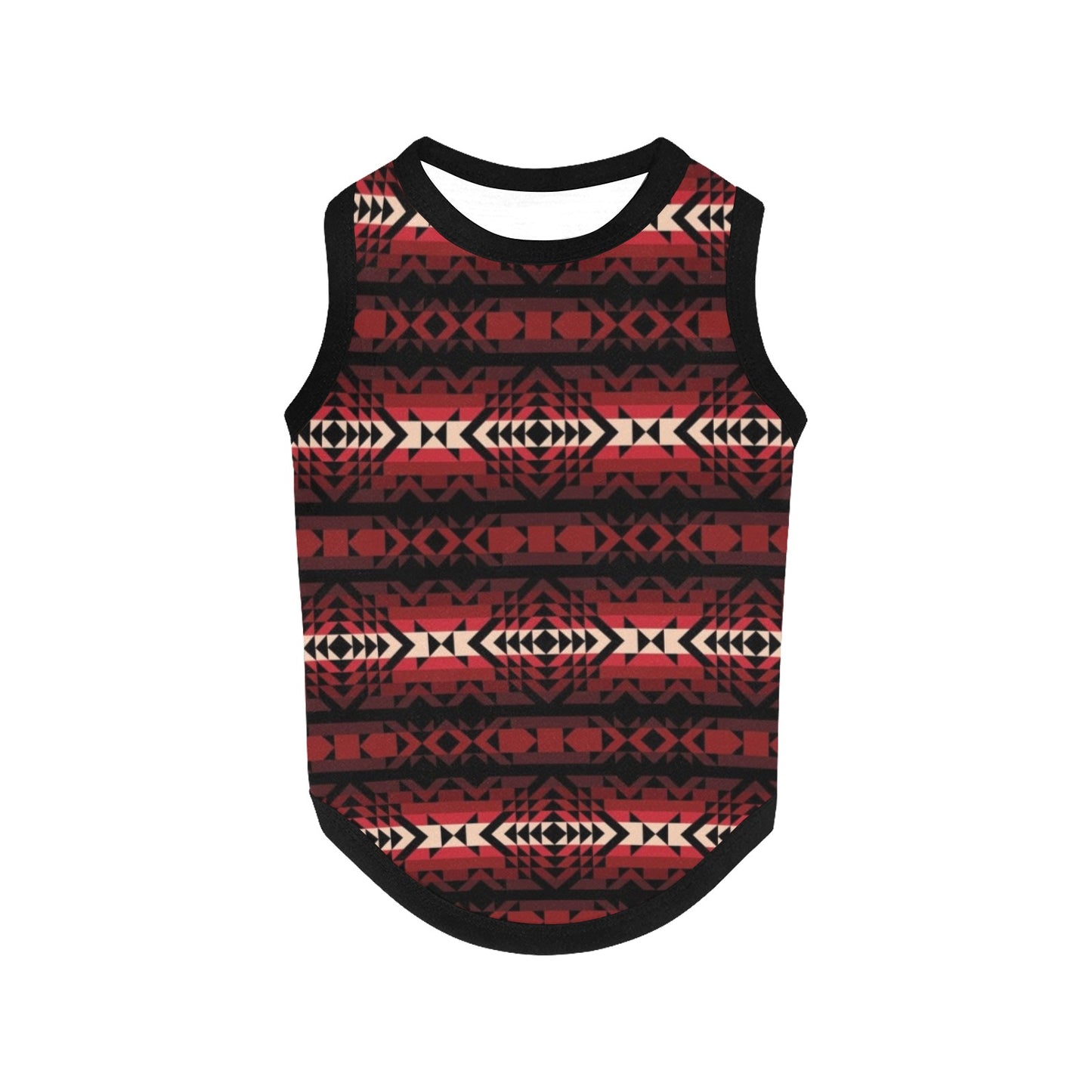 Black Rose Pet Tank Top