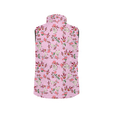 Load image into Gallery viewer, Strawberry Floral Women&#39;s Padded Vest Jacket
