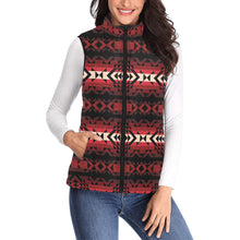 Load image into Gallery viewer, Black Rose Women&#39;s Padded Vest Jacket
