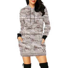 Load image into Gallery viewer, Wild Run Hoodie Dress
