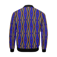 Load image into Gallery viewer, Diamond in the Bluff Blue Bomber Jacket for Men
