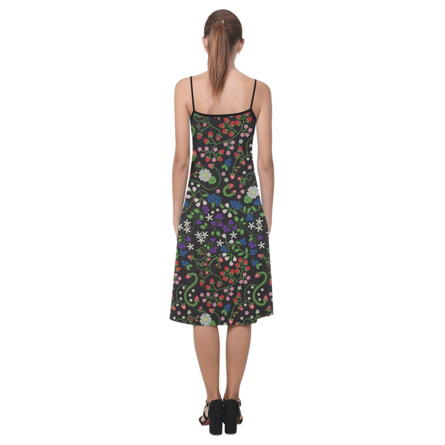 Grandmother Stories Midnight Alcestis Slip Dress