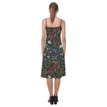 Load image into Gallery viewer, Grandmother Stories Midnight Alcestis Slip Dress
