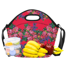 Load image into Gallery viewer, Kokum&#39;s Revenge Dahlia Neoprene Lunch Bag/Large
