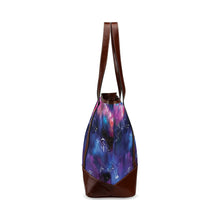 Load image into Gallery viewer, Animal Ancestors 1 Blue and Pink Tote Handbag
