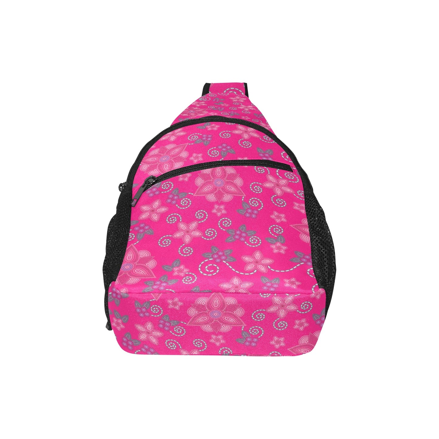 Berry Picking Pink Chest Bag