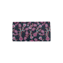 Load image into Gallery viewer, Beaded Pink Women&#39;s Trifold Wallet
